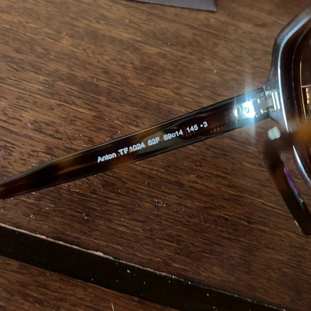 Tom Ford Anton Brown Sunglasses 1024 52F Tortoise / Havana - Brand New - Picture 7 of 10